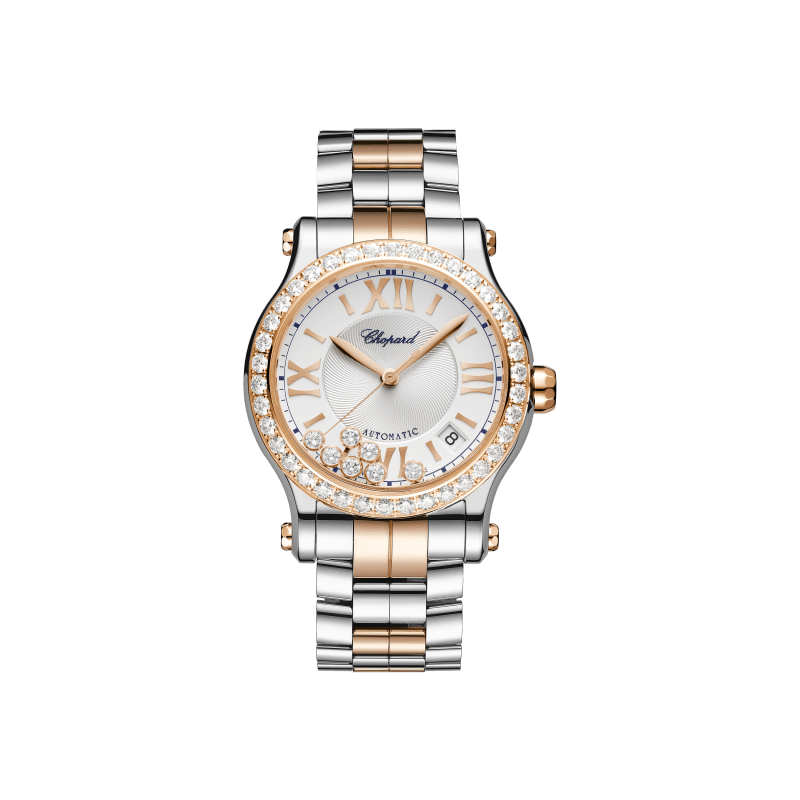 Chopard Happy Sport Women diamond watch FRONT