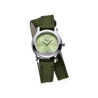 Chopard Happy Sport Women diamond watch FRONT
